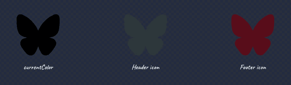 Кастомные свойства для цветов заливки в нескольких иконках Bluesky